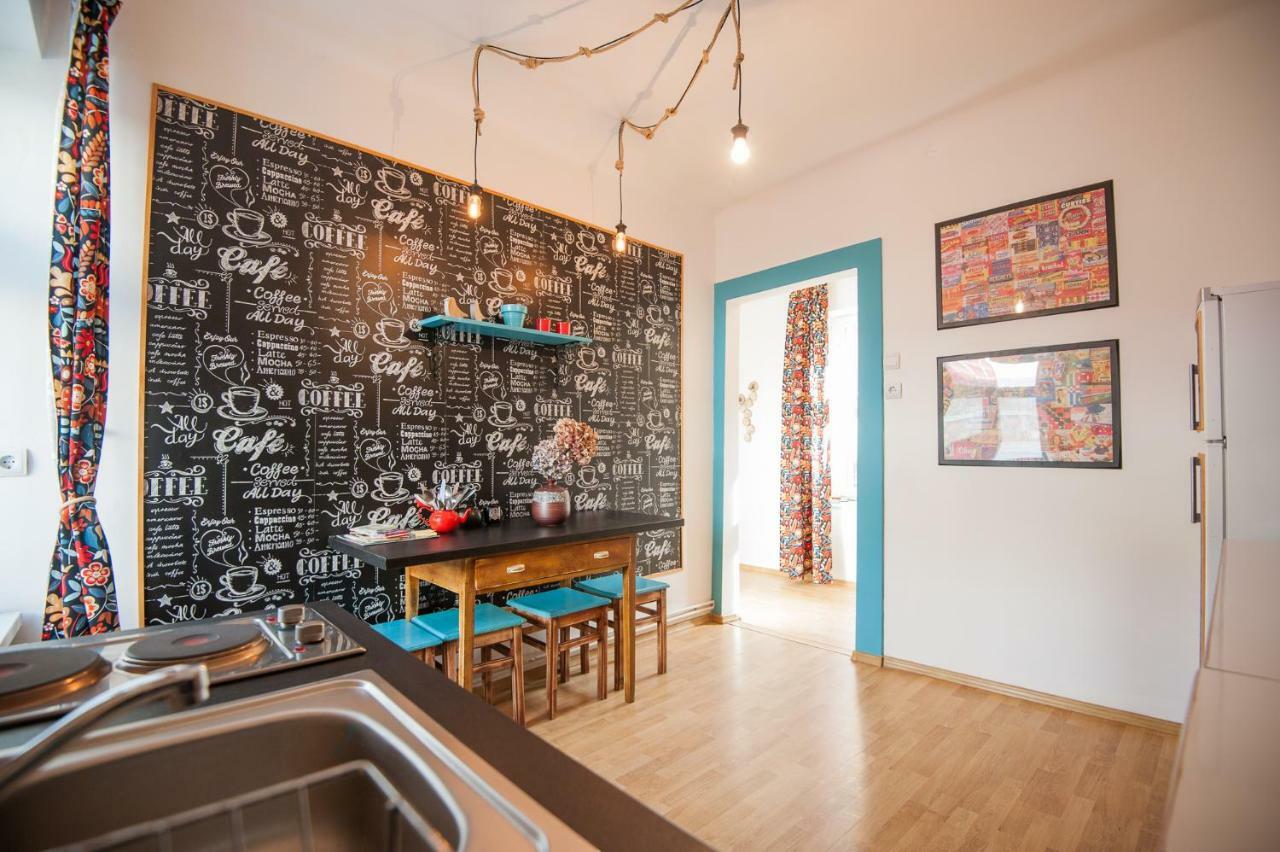 Spacious Stylish Apartment In Old Town سيبيو المظهر الخارجي الصورة